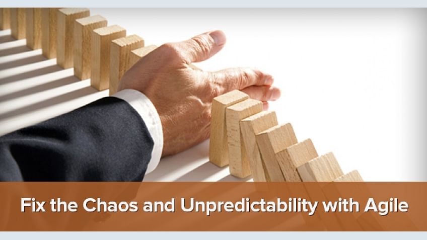 Agile can effectively address the chaos and unpredictability of Software Projects