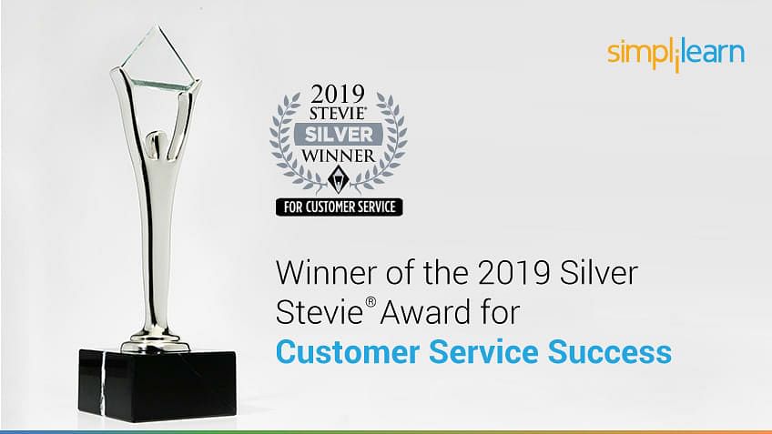 Simplilearn Wins 2019 Stevie® Award for Customer Service Success